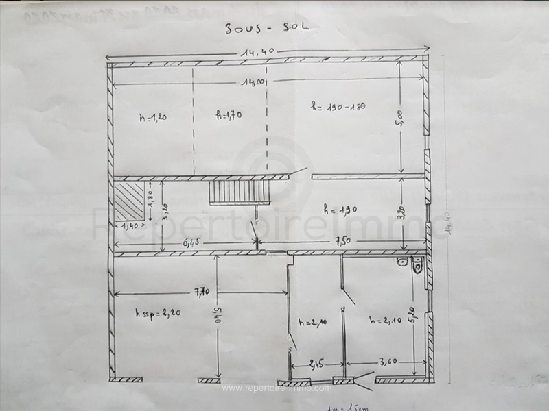 Maison 8 pièces à SaintMedard de 180 m² en vente à 410000.00